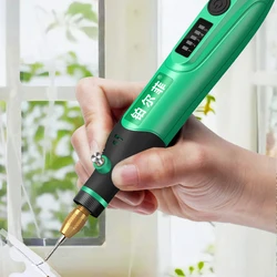 Electric Drill Grinder Engraver Pen Grinder Mini Drill Polishing Electric Rotary Tool Grinding Machine Miniature Household Tools