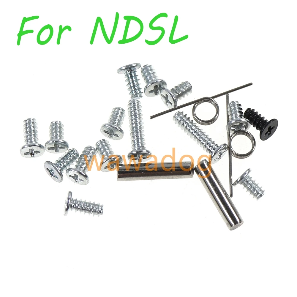 1set New Screws + L R Springs + Strut Small Metal Fittings Full Set for Nintendo DS NDS Lite NDSL