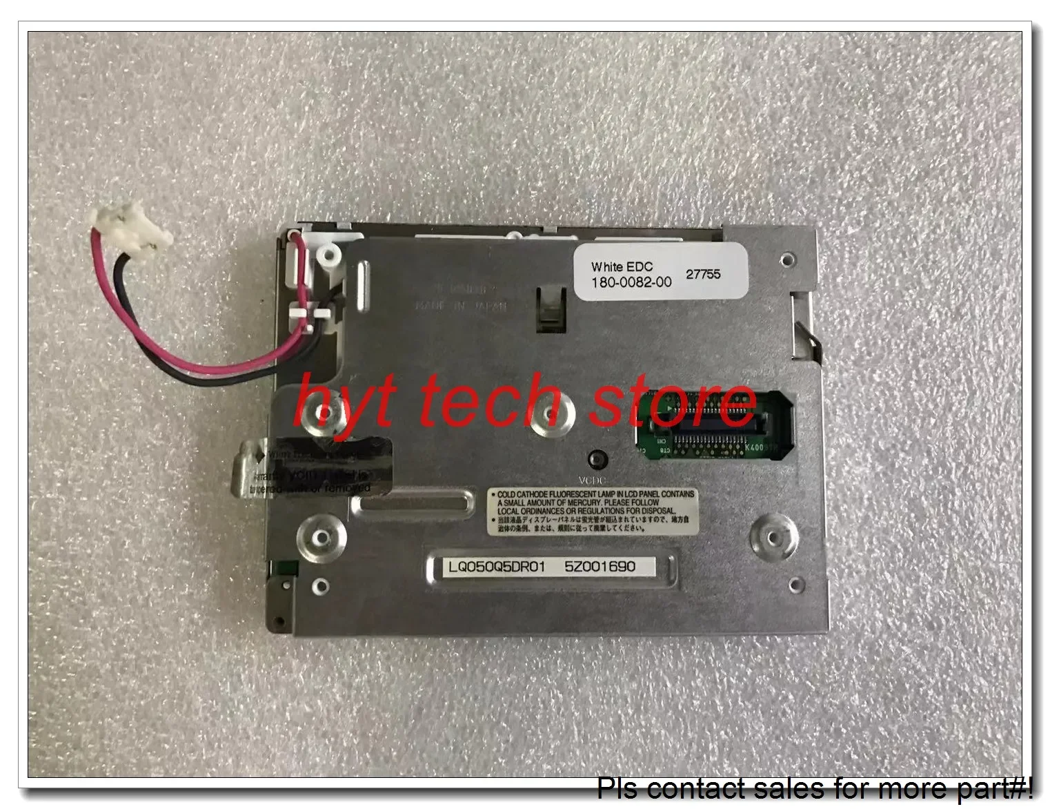 

LQ050Q5DR01 LQ050Q5DR01R 5.0 INCH Industrial LCD, Ready in stock