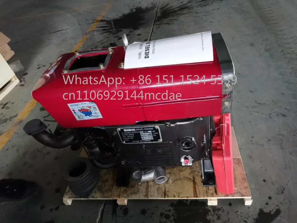 

New 0.5L 6HP R175 Single Cylinder Engine for Excavator for Construction Machinery Parts for Heavy Equipment