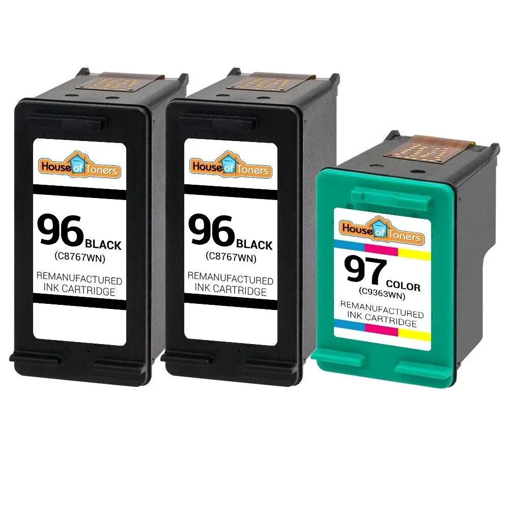 

3PK Compatible 2HP96 1HP97 Cartridge for Deskjet 9800d 6943 6980xi 6983 6988xi