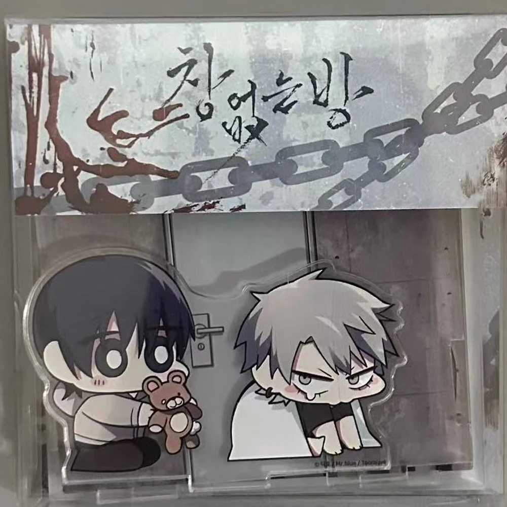 Manhwa A Room Without Windows Windowless Room Song Ki-tae Cha Ji-hoon Cosplay Standing Plate Acrylic Desktop Stand Accessory