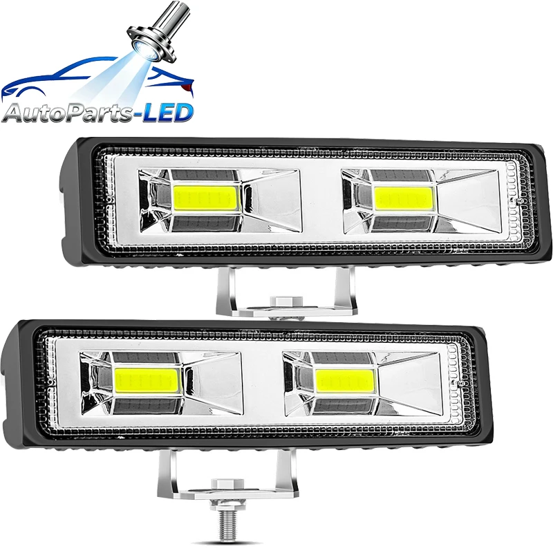 

4pcs Car Light 12v 48w Durable Waterproof Superbright Car Accessories Spotlight Car Lamps Led Work Light