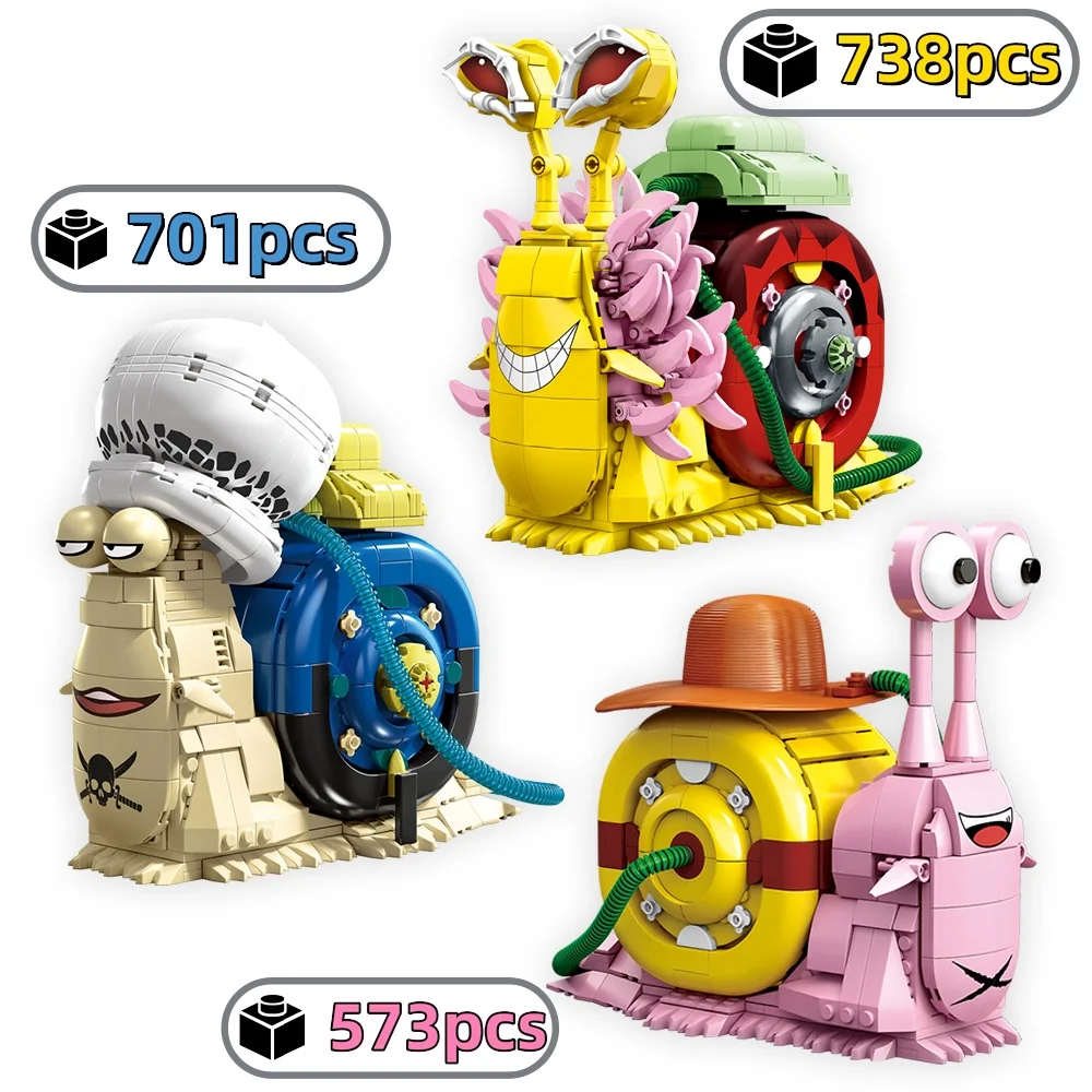 NEUE Kreative Tier Schnecke Bug Modell Bausteine Ziegel Spielzeug MOC Montage Für Kinder Erwachsene Geburtstag Halloween Weihnachten Geschenke