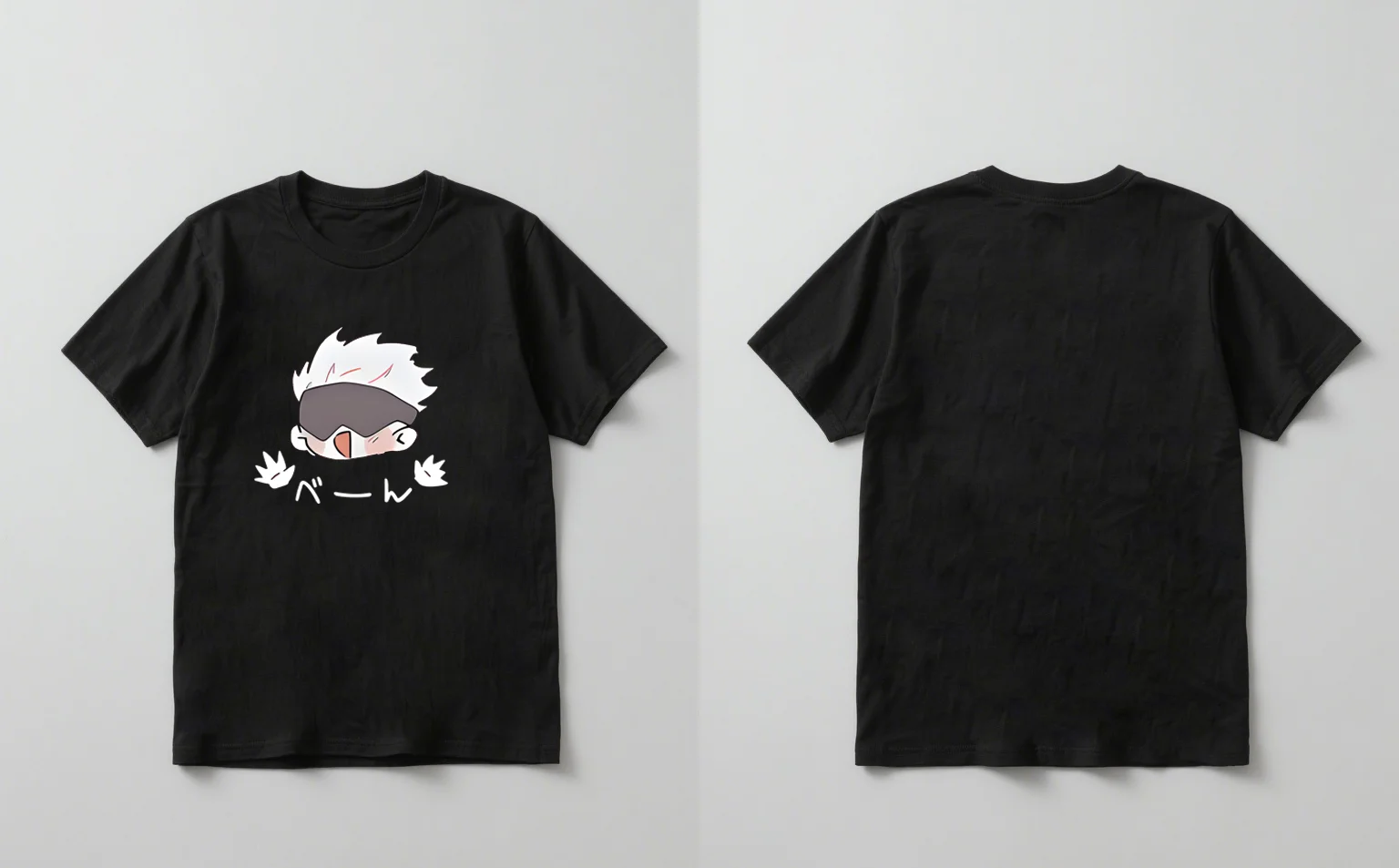 

The latest trendy and fashionable anime character printed T-shirt for men and women with a casual round-neck top in 2025
