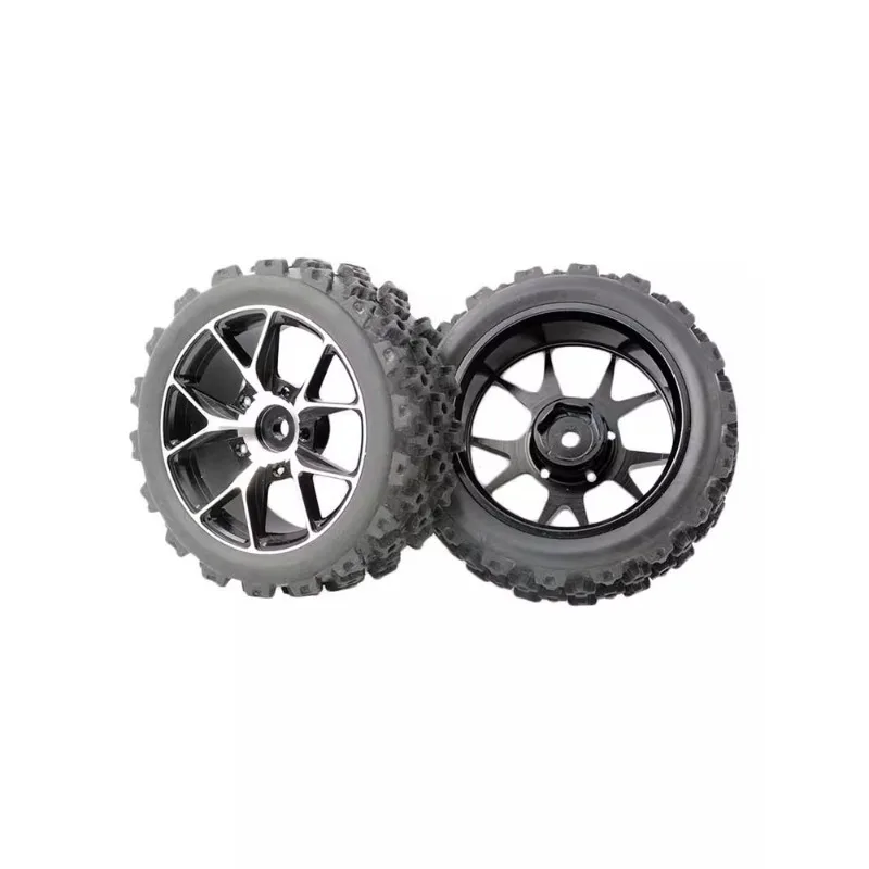 1/10 RC Racing Car Wheels Rally Tyre & On Road Tires 12mm Hex for Tamiya XV01 XV02 TA06 TT01 TT02 PTG2 144001 A959 HPI