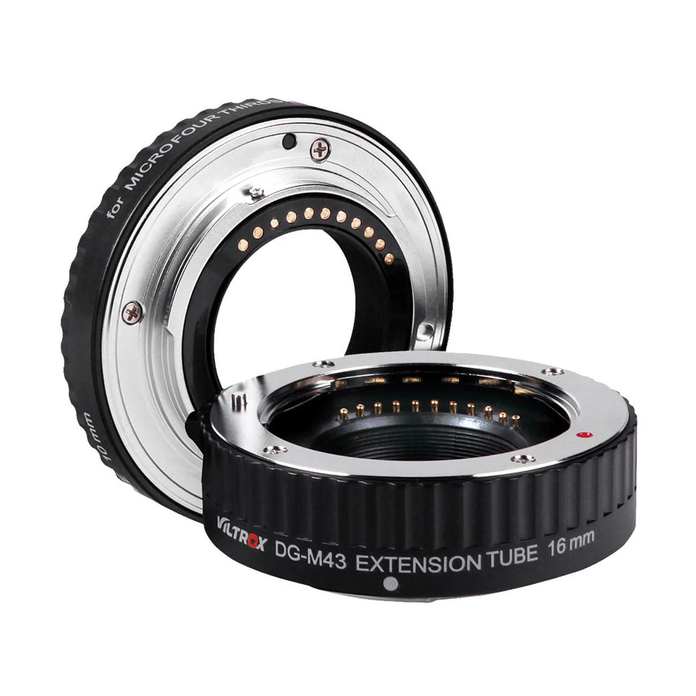 Viltrox DG-M43 AF Lens Adapter Macro Extension Tube for Panasonic Olympus M4/3 Mirrorless Camera