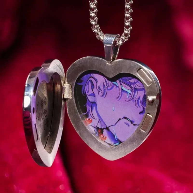 ALIEN STAGE　IVAN TILL　ハート型ペンダント Genuine Anime Alien Stage Ivan Till Luka MiZi Sua Hyuna Cosplay