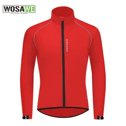 WOSAWE Ultralight Reflective Cycling Jackets Men Windproof Waterproof Road Mountain MTB Bike Bicycle Jacket Running Wind Jacket