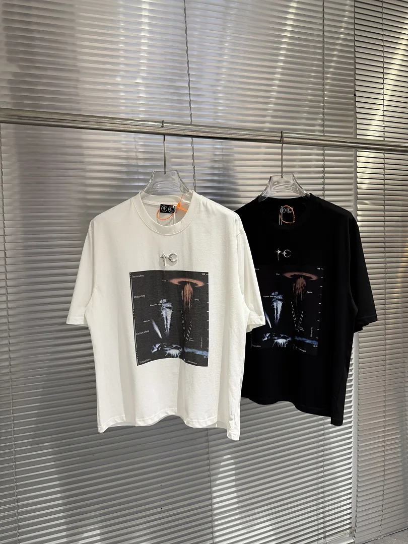 Oversized Thug Club Graphic T Shirt Unisex Dark Streetwear Crew Neck Short Sleeve Tops Black White Loose Fit Cotton Tee