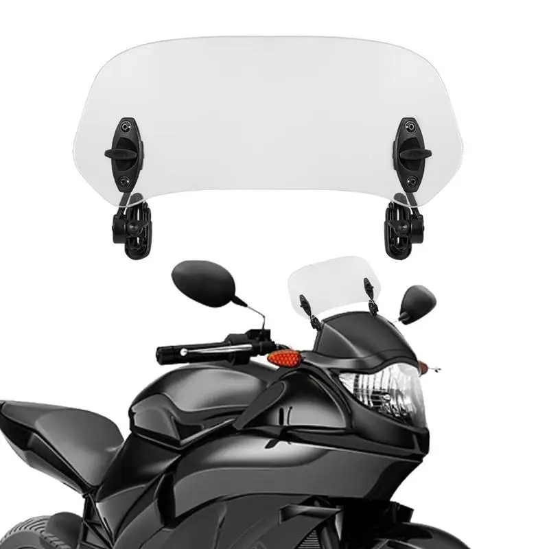 

Motorcycle Windshield Extension Universal Raised Windscreen Extender Tuning Accessories For Motorcycle Racing Bike