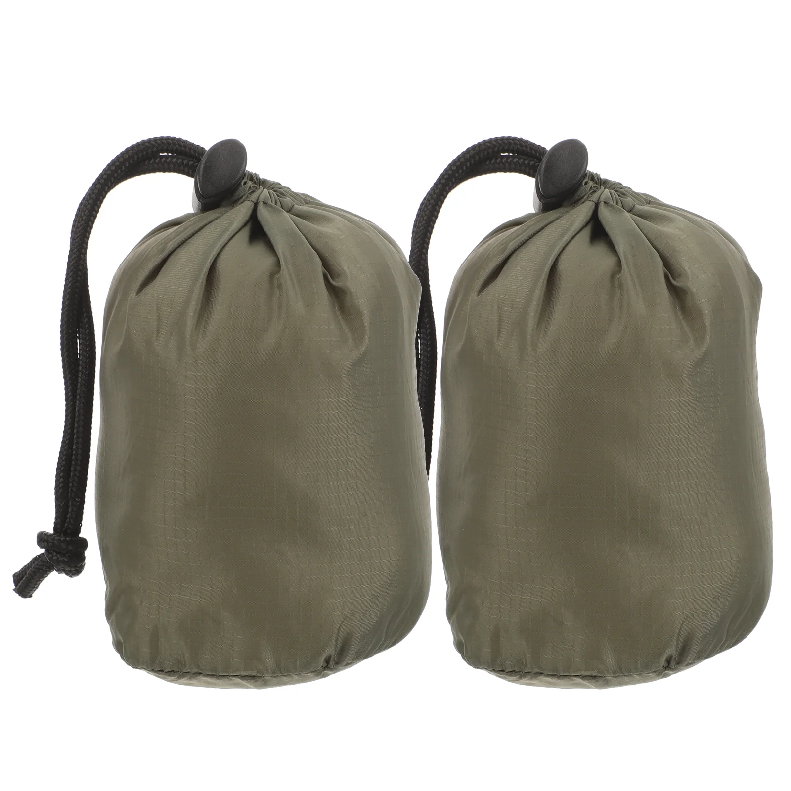 

2 Pcs Outdoor Camping Sleeping Bag Storage Stuff Sack Backpack Clothes Travel Organizers Nylon