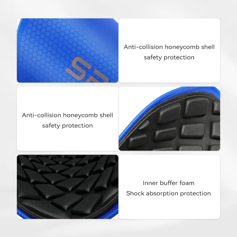 Honeycomb Football Leg Protector Thickened Fixed Insert Plate Breathable Sports Running Insert Plate Knee Protector for Men