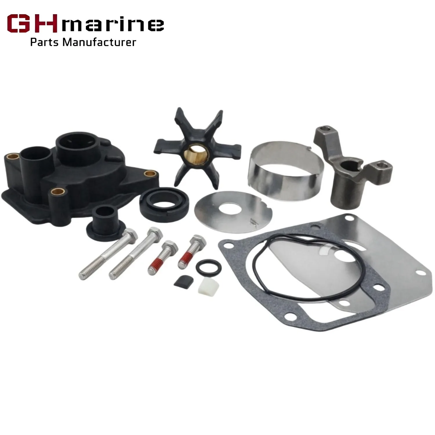 

35 40 45 48 50 55 60 HP Outboard Water Pump Impeller Repair Service Kit For Johnson Evinrude OMC Boat Motor 396933 396932 439077