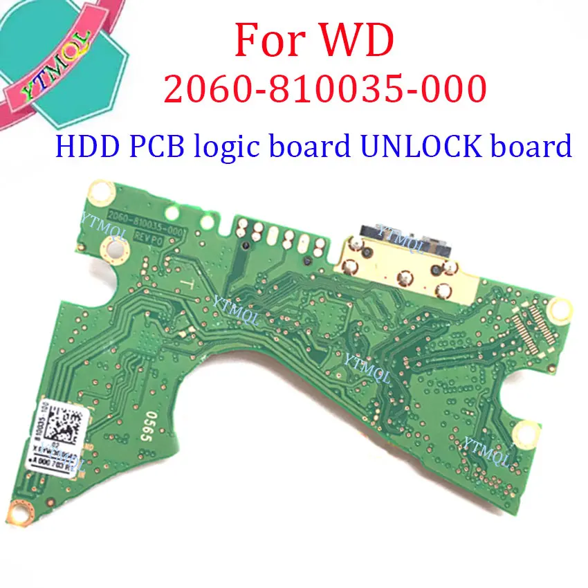 Imagem -03 - Hdd Pcb Placa Lógica Unbloqueio Placa 2060810035000 Rev p0 para wd Usb 3.0 4tb 5tb Disco Rígido Reparação Recuperação de Dados Pc3000 Pcs