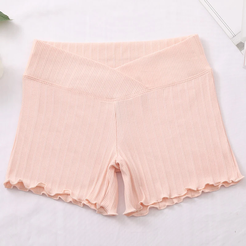 New Summer Pleated Maternity Shorts High Waist Belly Wide Leg Loose Shorts Clothes for Pregnant Women Pregnancy Sleep Home Wear