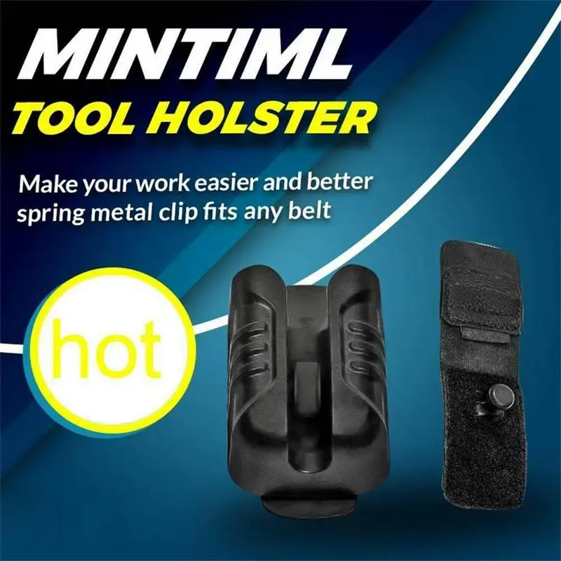 Tool Waist Bag, Drill Holder, Drill Pouch, Handle Tool Holster Set Hammer Stand Storage Portable Safety Lock Hand Tools Bag