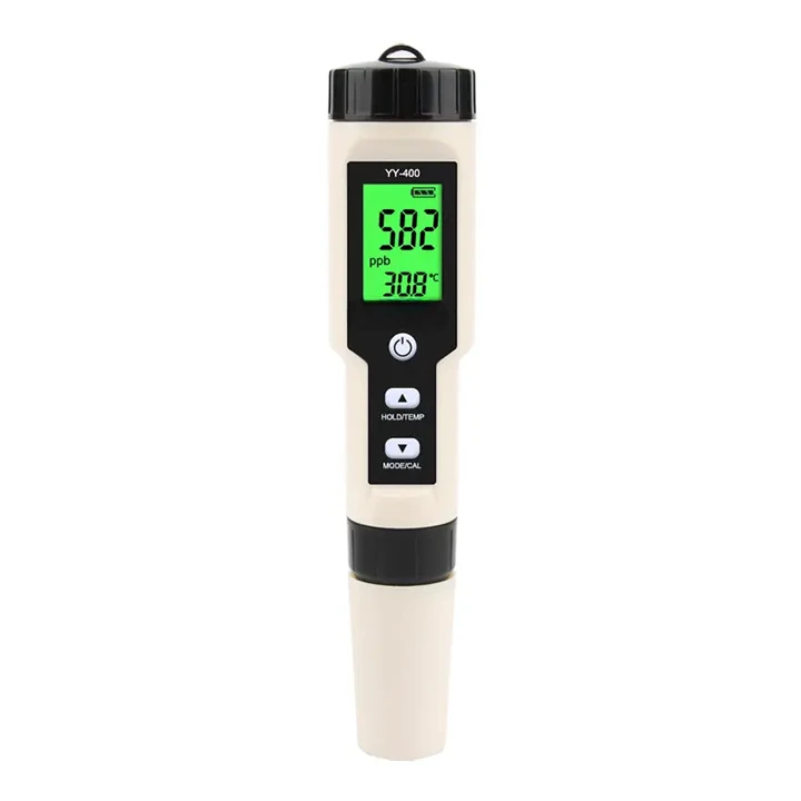 

Portable YY-400 PH / ORP / H2 & TEM Hydrogen Ion Concentration Water Quality Test Pen 4 in 1 PH Meter Tester