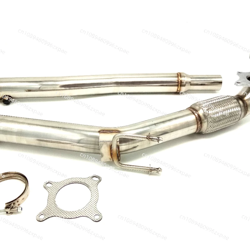 Stainless steel exhaust head section for A3 2.0T