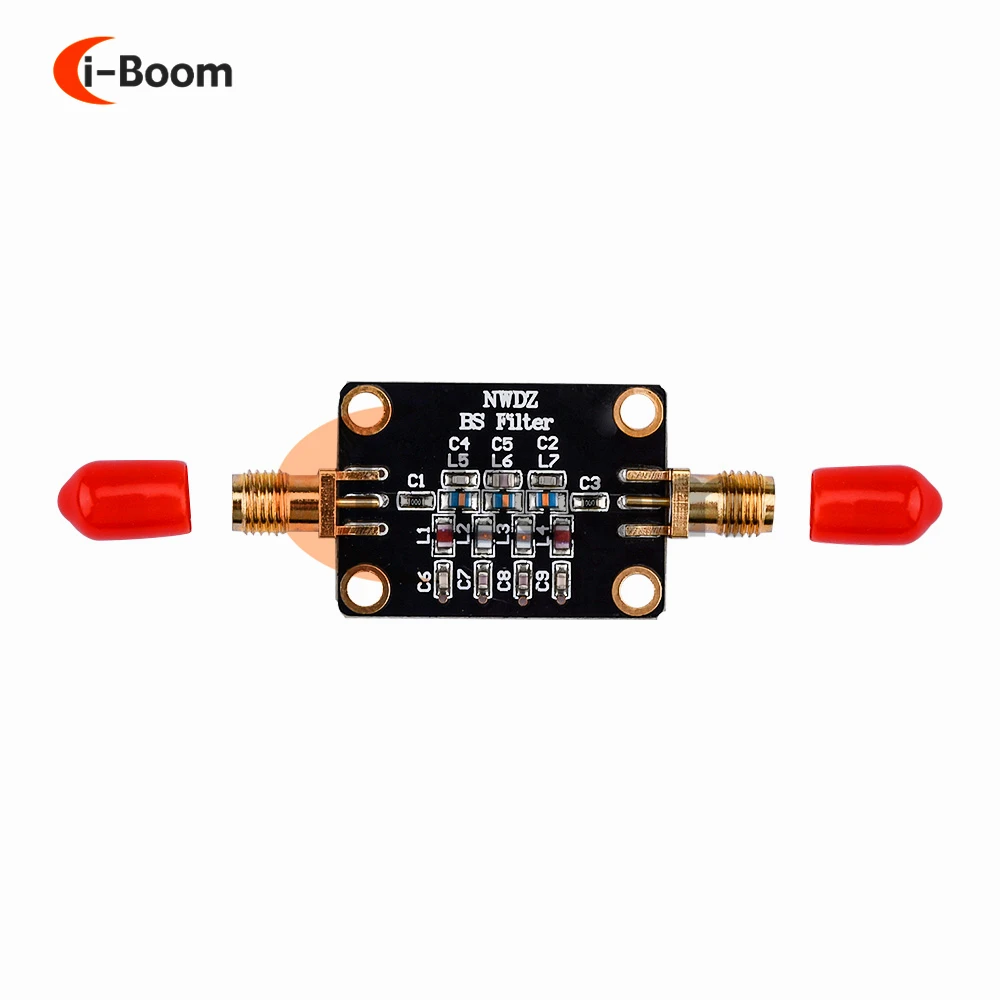 1Pc BSF 70-120MHz FM Band Stop Filter 88-108M Passive Notch Filter Anti FM Interference Filter 50ohm 42*32*12