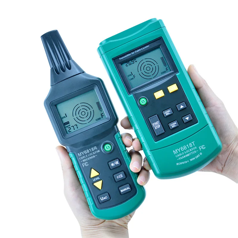 Xin Tester MY6818R Underground Pipeline Cable Wire Tracker Breakpoint Location Diagnose Tester 12-400V