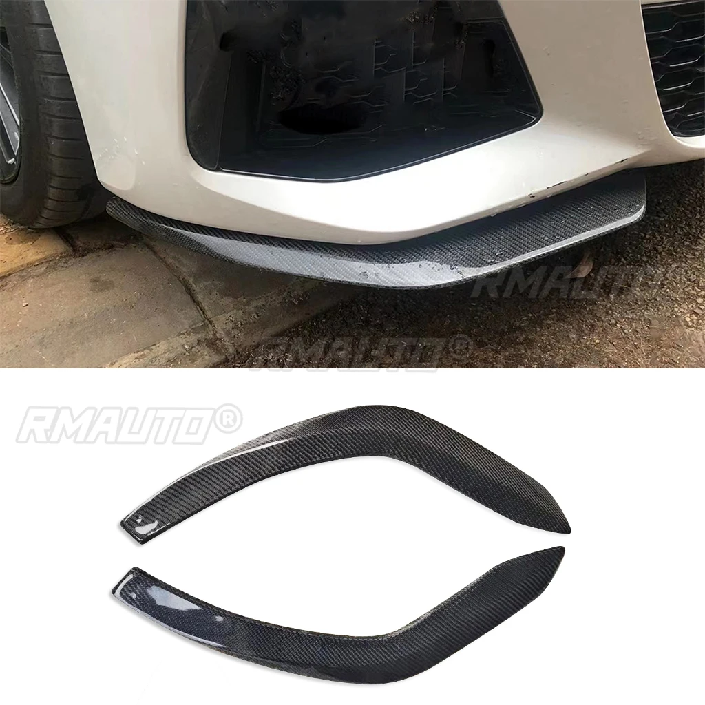 

2 шт., автомобильный передний бампер из углеродного волокна для BMW 3-Series G20 G28 2019 2020 2021 2022