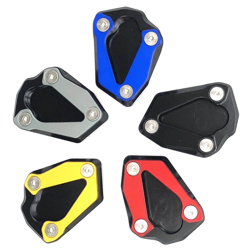 Fits for BMW S1000RR M1000RR S1000R M1000R ABS 2020-2024 Motorcycle Side Stand Foot Base Extender Plate Support Extension Pad