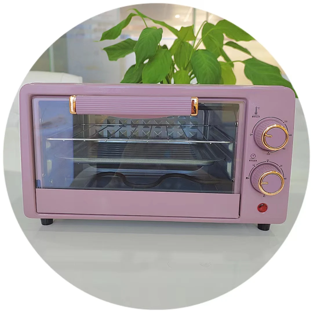 750W Compact Mechanically Controlled Electric Oven - Multifunctional Mini Oven for Home Cooking Lovers