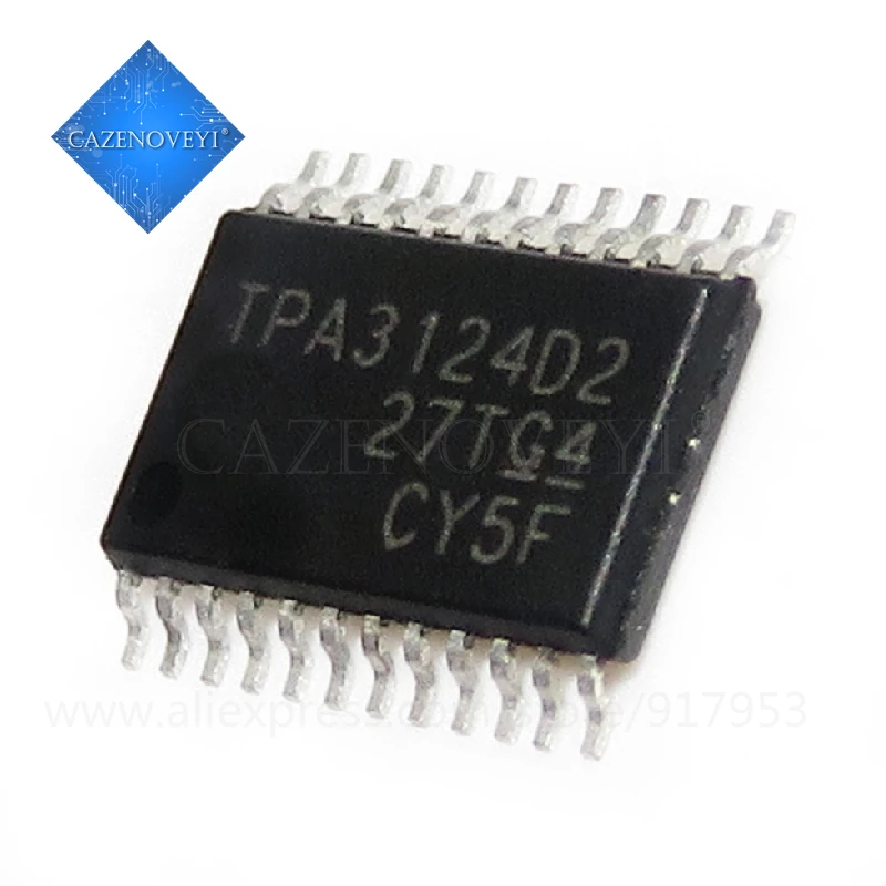 2pcs/lot TPA3124D2PWPR TPA3124D2 TSSOP-24 In Stock