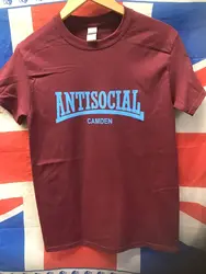 ANTISOCIAL CAMDEN t shirt Skinhead Punk Market Westham All Sizes Up To Xx