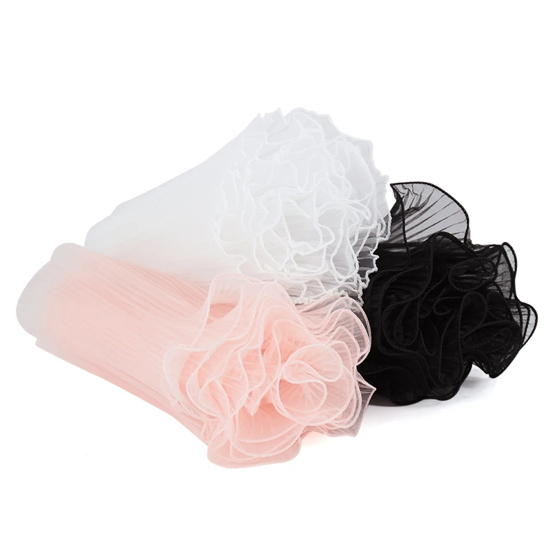 Tulip Rose Pearl Mesh Verpackung Tüllrolle für Blumenstrauß Geschenk Bobo Ballon Geburtstagsfeier Hochzeitstag Geschenkverpackung – Detail 13