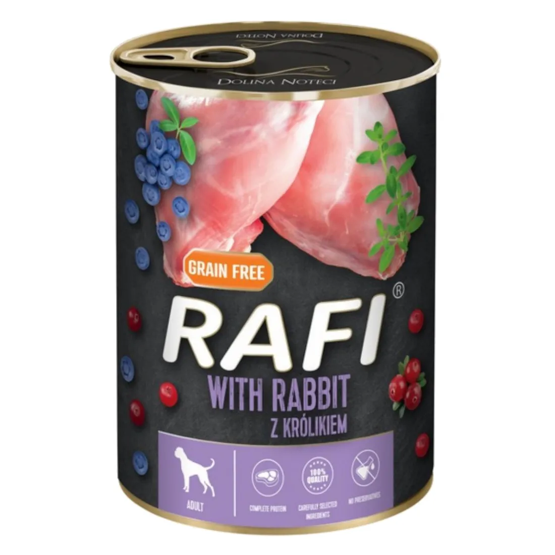 KARMA FOR A DOG RAFY WITH RABBIT, BREEDS AND CRANBERRIES 400G