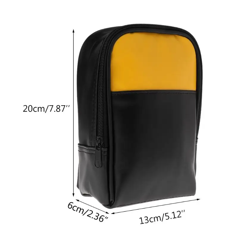 

Waterproof Storage Case Carrying Bag Zippered Protective Cover for Handheld Multimeter 15B 17B 18B 115 116 117 175 177 Dropship