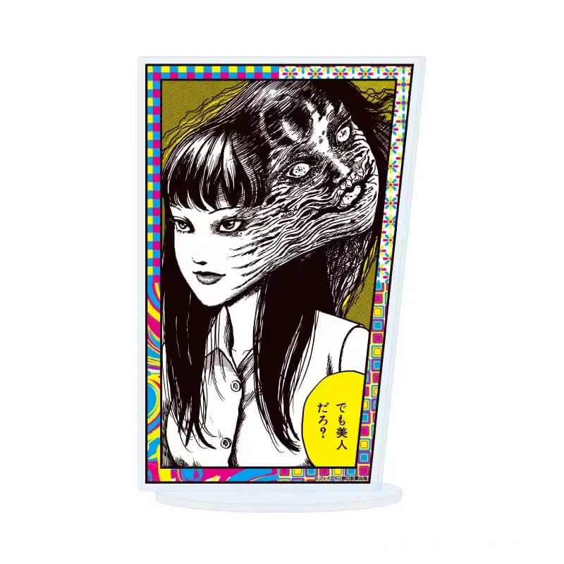 Junji Ito Manga Character Acrylic Figure Stand Two‑Sided Printed Model Plate Desktop Ornament Fan Collection Gift Keychain
