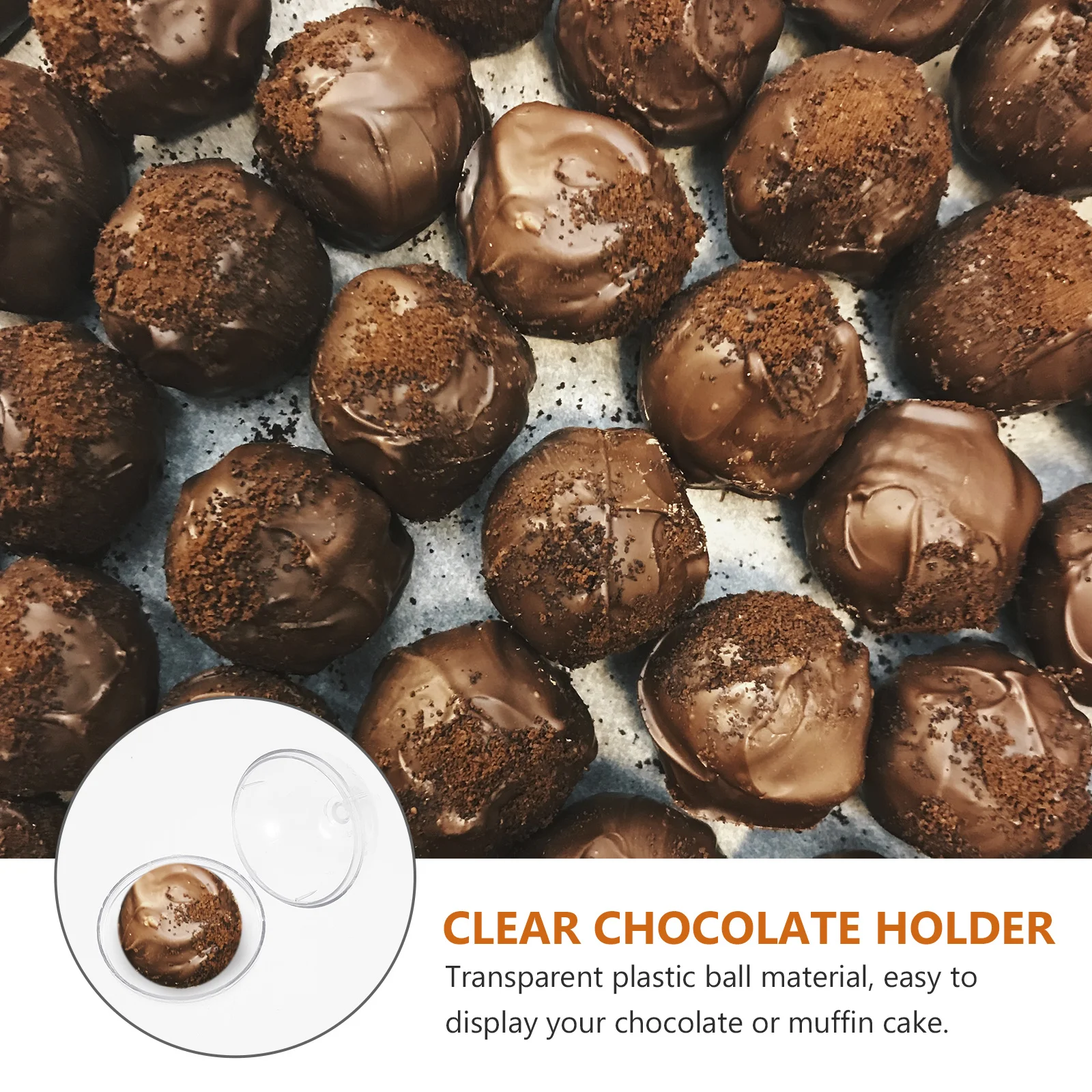 

10 Sets Transparent Chocolate Holder Plastic Candy Truffle Box Holder Wedding Valentine Bouquet Display Gift DIY Bouquet Gift