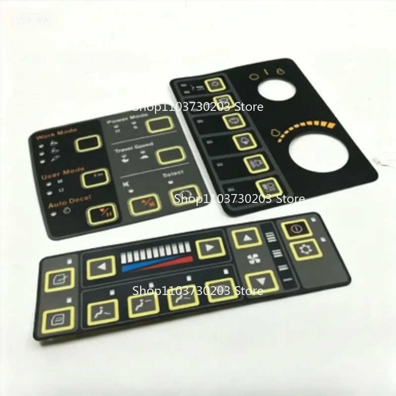 

Air Conditioning Control Panel Sticker Excavator Accessories Fit for 200 215 225 265 305 7 Series