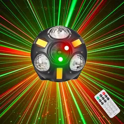 Laser Rotating Moving Head Light, Multi-Color Changing Party Light, Dj Disco Ball Light with Pattern Projection and Sound Control, Remote-Controlled Laser Light, Rgb, Suitable for Parties, Indoor Dancing, Birthday Celebrations, Bars, Karaoke, Christmas, Outdoor Stage Performances, Wedding Parties, Club Decorative Lights, Parties, Bars, Birthdays, Weddings, Festivals, Events, Live Performances, Christmas Decoration Laser Projector