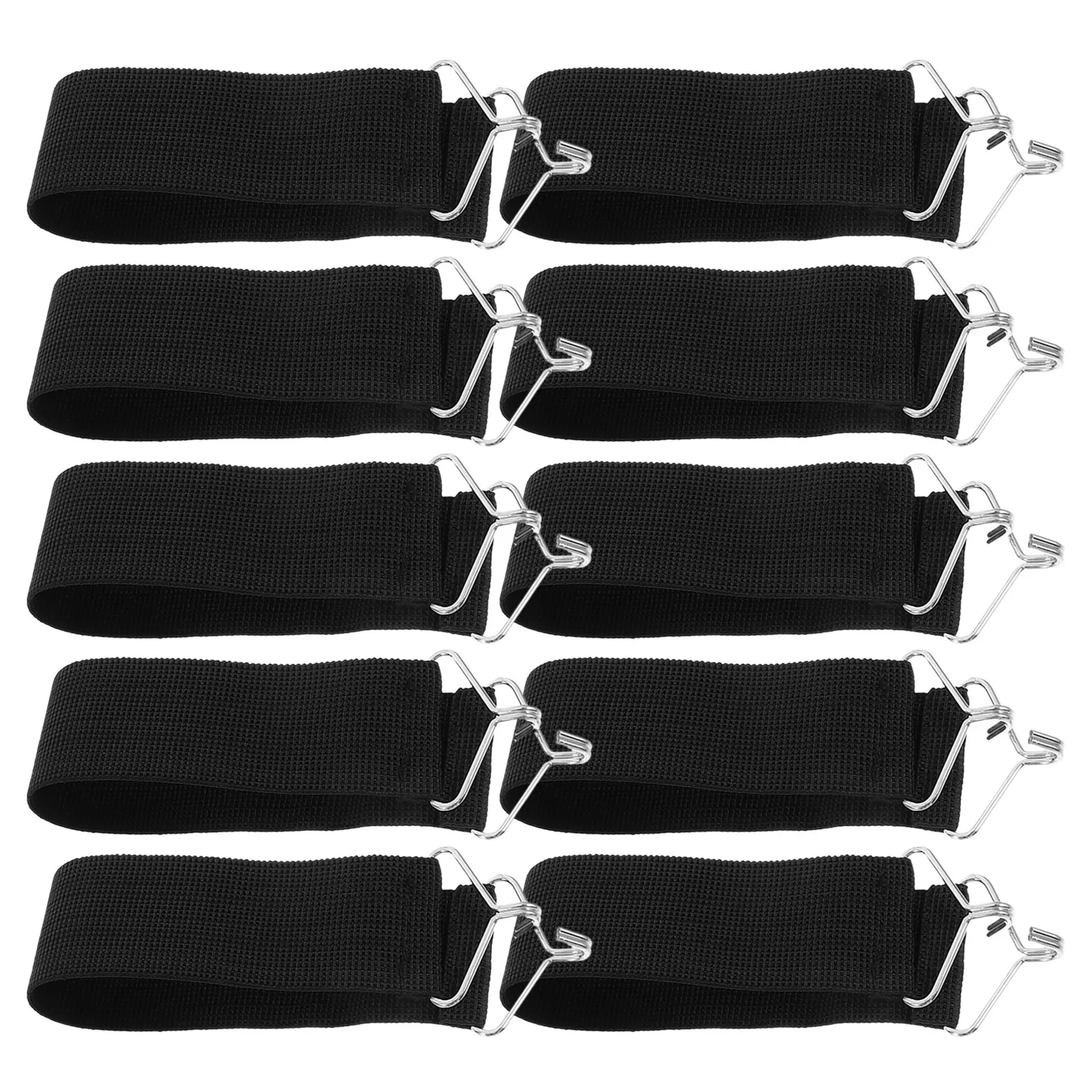 10Pcs Folding Chair Support Straps Heavy-Duty Reinforcement Belt Non-Sag Replacement Webbing Seat Stabilizer for Outdoor