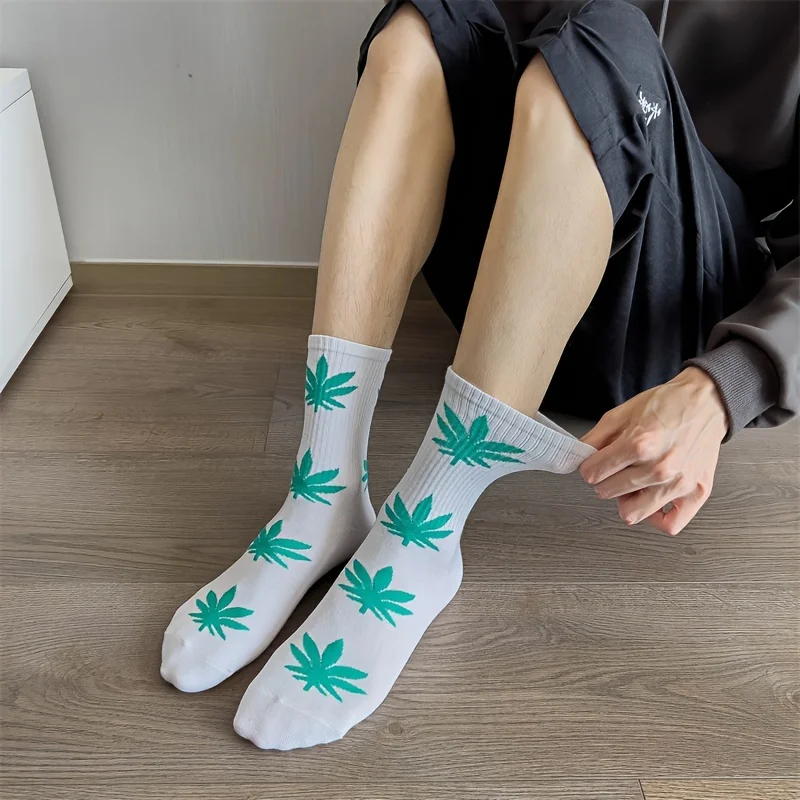 Packung mit 5 Paar Hanf blatts ocken