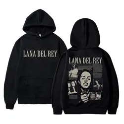 Limited Singer Lana Del Rey Hoodie Ultraviolence Music Album Hoodies Men Women's Hip Hop Vintage Sweatshirt Oversized Streetwear