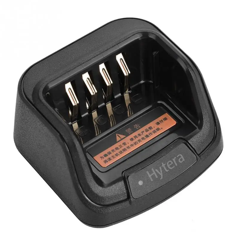 CH10A07 12V DC 1A Walkie Talkie Charger Radio Battery Charging Dock Base For Hytera HYT Two Way Radi