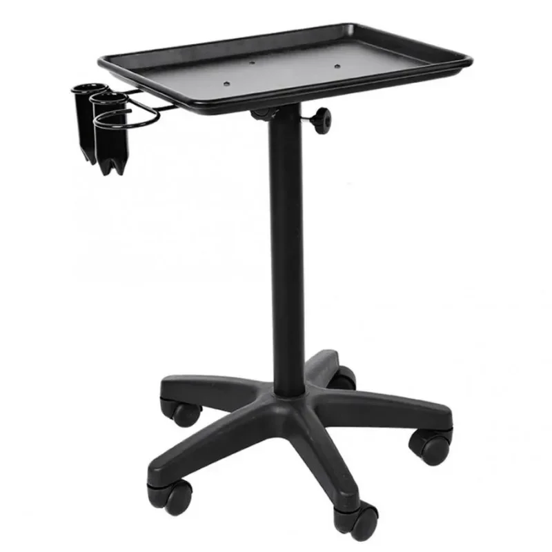 

Black Detailing Salon Trolley Esthetician Carts Cosmetology Rolling Salon Trolley Wheels Kapper Kastje Beauty Furniture