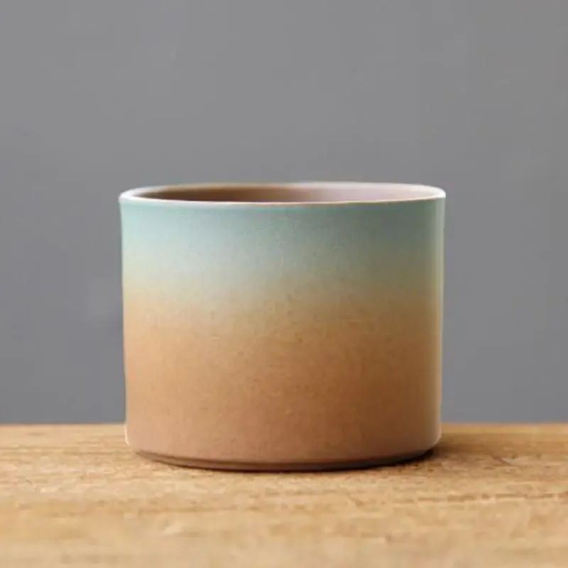 Japanese-style Ceramic Teacups Teaware Gradient Color Handmade Retro Kung Fu Tea Cup Kiln Master Pottery Coffee Mug Water Cups