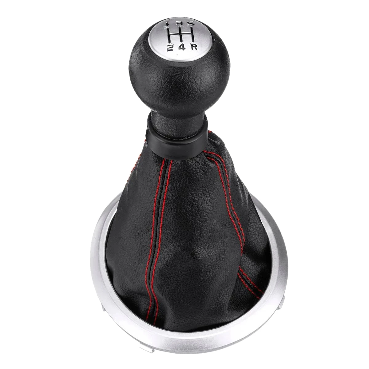 5-Speed Car Gear Shift Knob Cover Central Control Gear Head with Dust Cover for Suzuki Swift 2005-2010 SX4 2007-2013