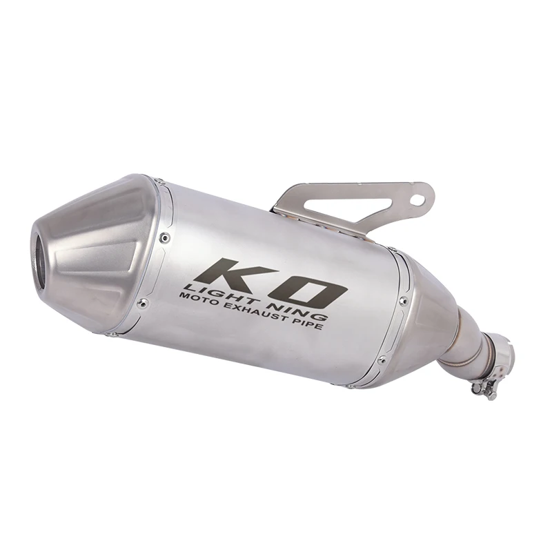 

For CFMOTO 450MT IBEX450 2024 2025 Motorcycle Exhaust Escape Muffler Tail Pipe Stainless Steel Slip On Tail Tip DB Killer