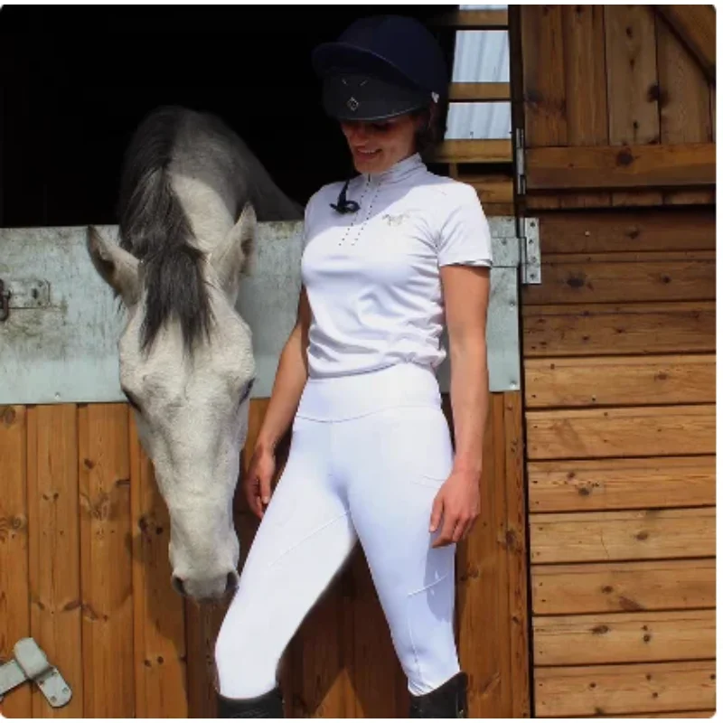 

2026 Women's Silicone Knight Pants Competition Training Anti Slip Equestrian Pants