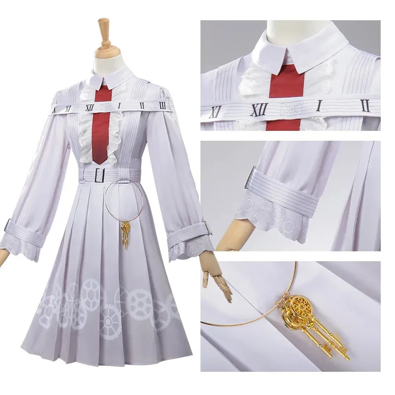 Em estoque XS-2XL branco miku cosplay traje peruca 25 nightcord de projeto colorido mirai sekai palco helloween roupas de festa