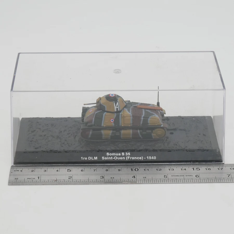 

Diecast Ixo 1:72 Scale Somua S 35 II French Somua Tank Alloy Military Armor Model Toy Alloy Car Model Collectible Toy Souvenir