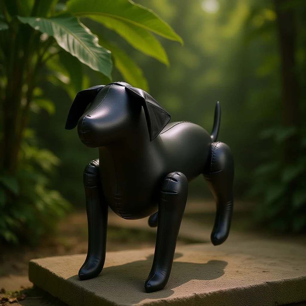 

Shop Display Mannequin Inflatable Dog for Decoration Pet Dress Exhibition Fine Craftsmanship Weather Resistant Portable Setup