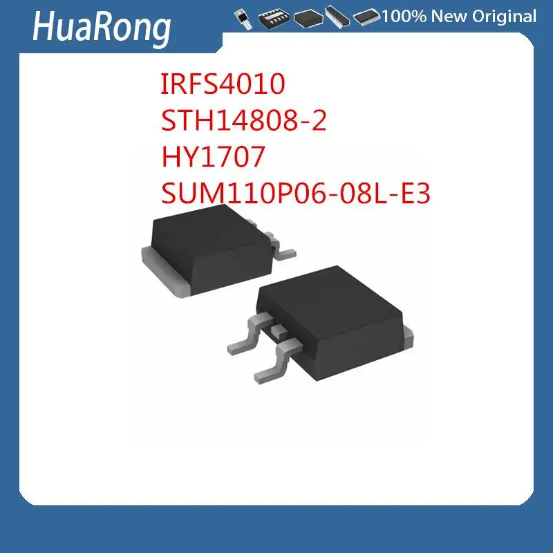 10Pcs/Lot    IRFS4010   FS4010     STH14808-2  14808    HY1707   HY1707P    SUM110P06-08L-E3  TO-263-2